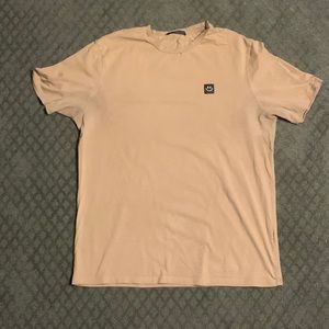 Tan graphic tee